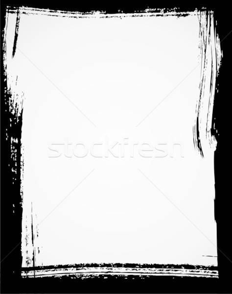 474x600 Grunge Frame Vector Illustration Liubomyr Feshchyn