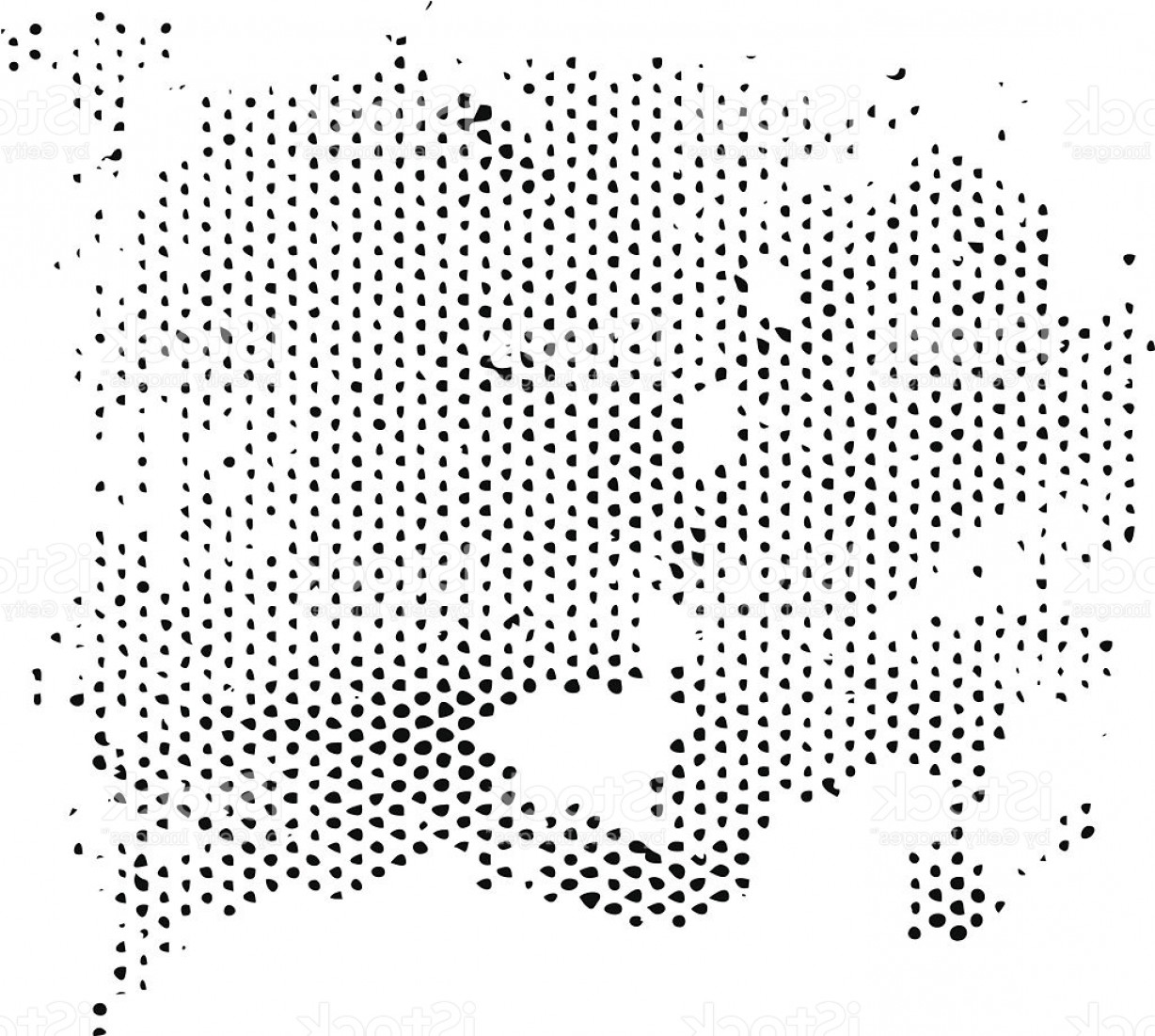 1228x1101 Irregular Grunge Halftone Vector Texture Gm Geekchicpro