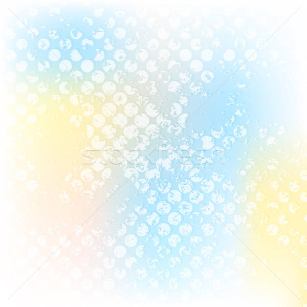 600x600 Colorful Grunge Halftone Vector Design Vector Illustration