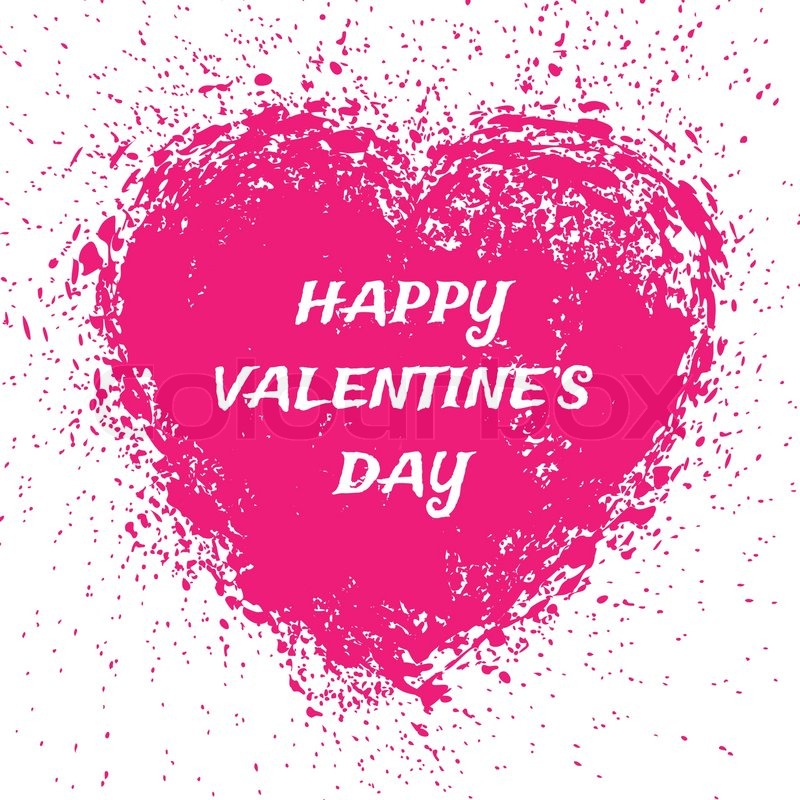 800x800 Hand Drawn Grunge Heart, Vector Stock Vector Colourbox