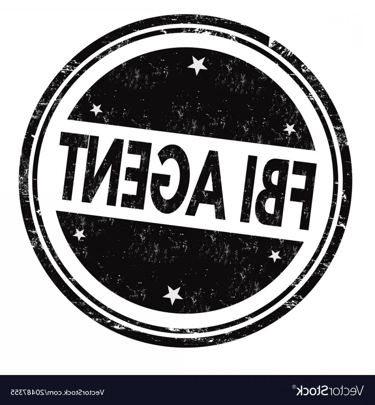 1200x1296 Fbi Agent Grunge Rubber Stamp Vector Soidergi