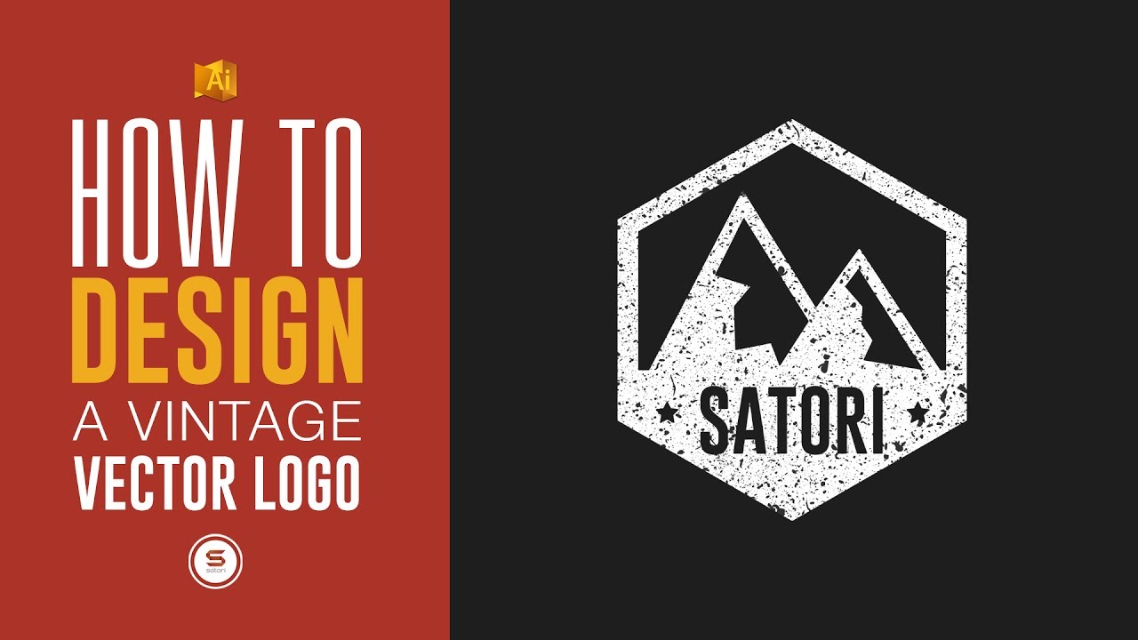 1280x720 How To Design A Vintage Logo Design With Illustrator