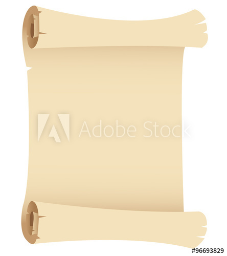 Old Grunge Paper Scroll 444x500 Old Grunge Paper Scroll