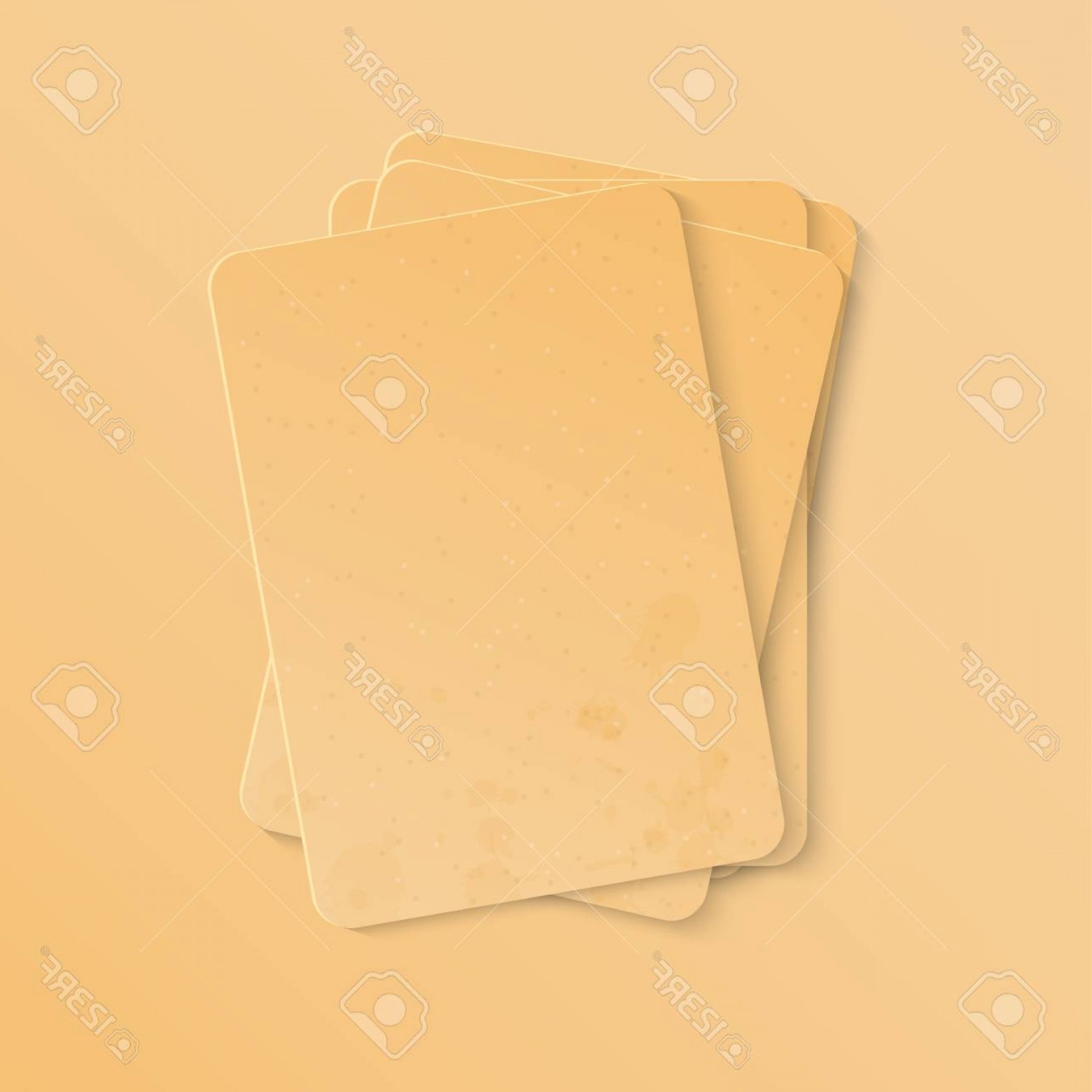 Photostock Vector Stationery Scratch Paper Beige Paper Sheets 1560x1560 Photostock Vector Stationery Scratch Paper Beige Paper Sheets