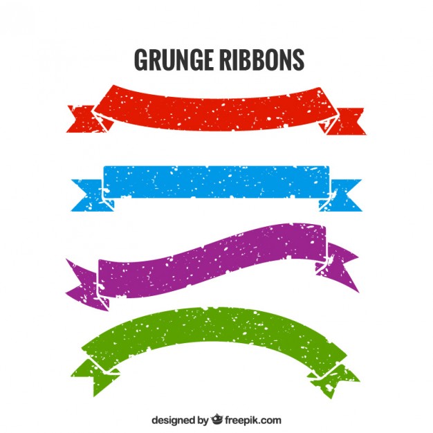 Grunge Ribbons Vector Premium Download 626x626 Grunge Ribbons Vector Premium Download