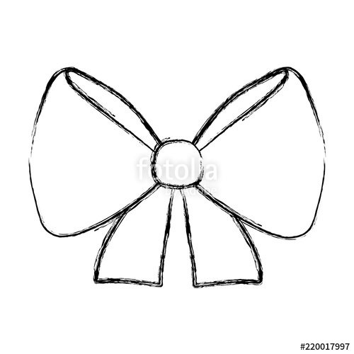 Grunge Ribbon Bow Object To Decoration Event Stock Image 500x500 Grunge Ribbon Bow Object To Decoration Event Stock Image