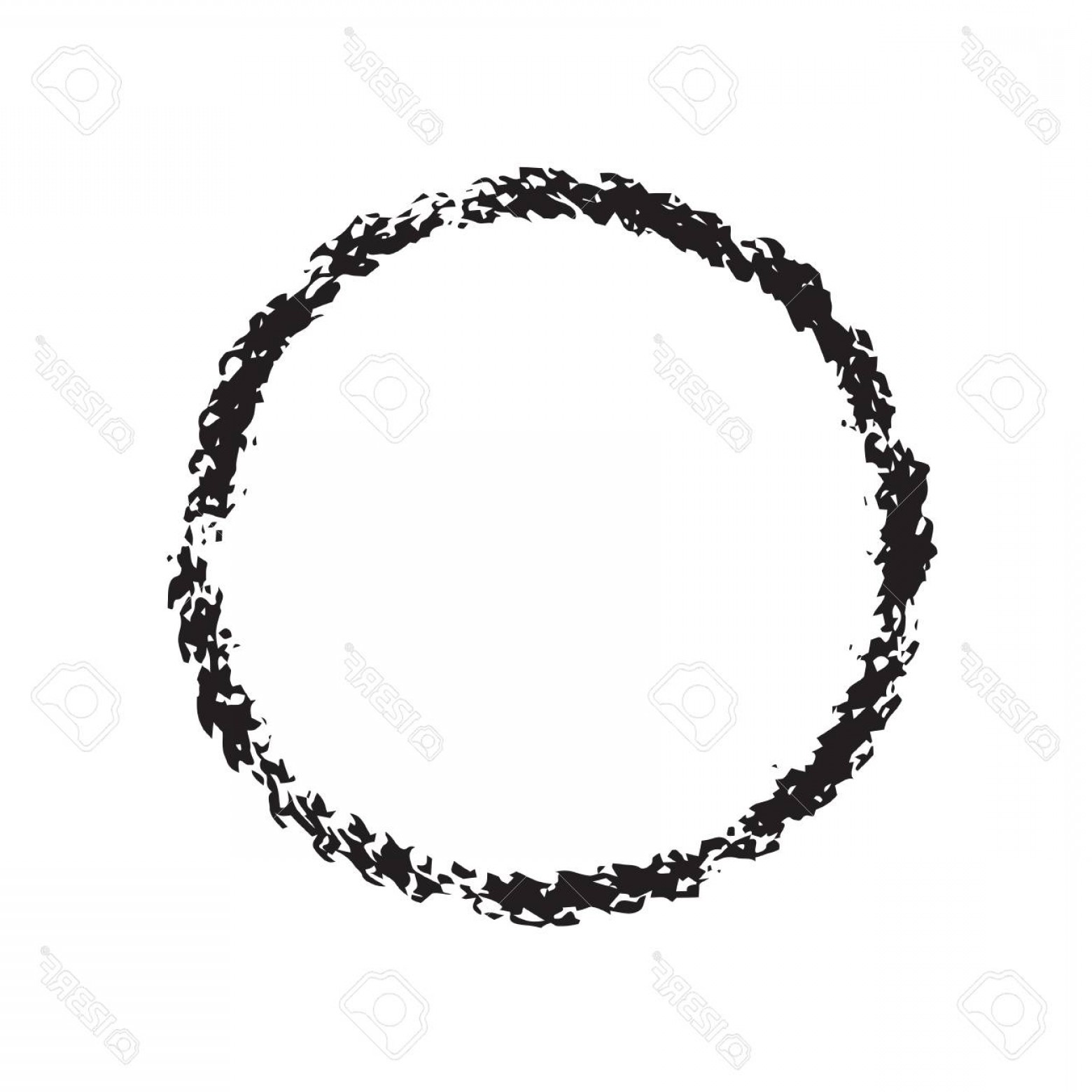 1560x1560 Photocircle Shape Vector Black Grunge Background Vintage Old Round