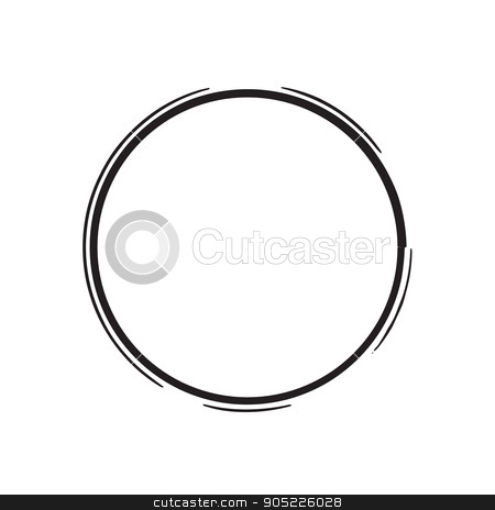 450x464 Circle Shape Vector Black Grunge Background Stock Vector