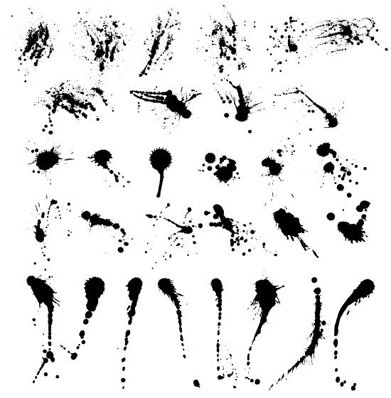 Grunge Splash Vector 550x560 Grunge Splash Vector