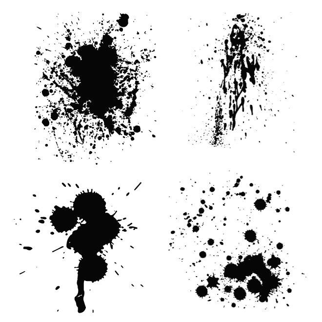 Grunge Splatter Vector Pack 660x660 Grunge Splatter Vector Pack