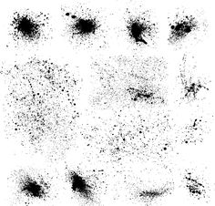 Grunge Splatter Vector