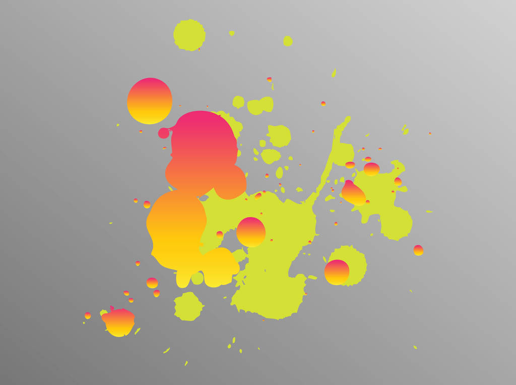 1024x765 Grunge Splatter Vector Art Graphics