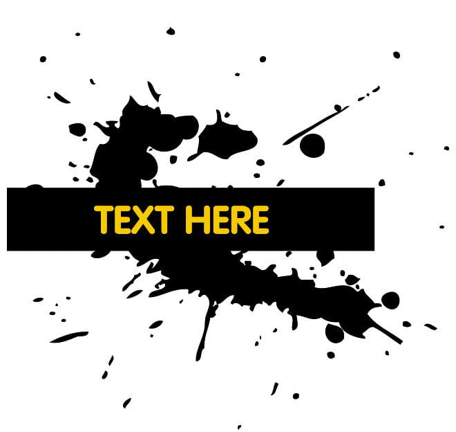 660x624 Grunge Splatter Vector Banner Free Graphics Uihere