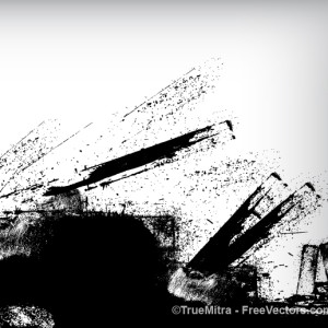 300x300 Download Free Splatter Texture Background Vector Illustration