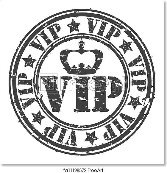 Free Art Print Of Grunge Vip Rubber St Vector Freeart 561x581 Free Art Print Of Grunge Vip Rubber St Vector Freeart