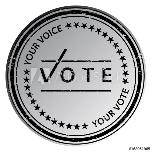 500x500 Vote St Vote Rubber St Vector Vote St Vote Grunge