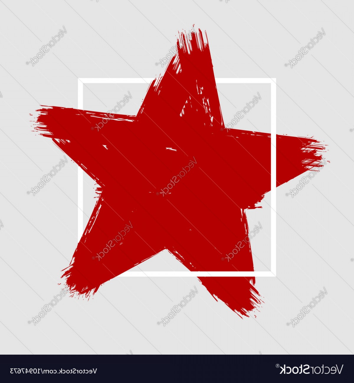 1200x1296 Grunge Hand Painted Brush Stroke Star Vector Geekchicpro