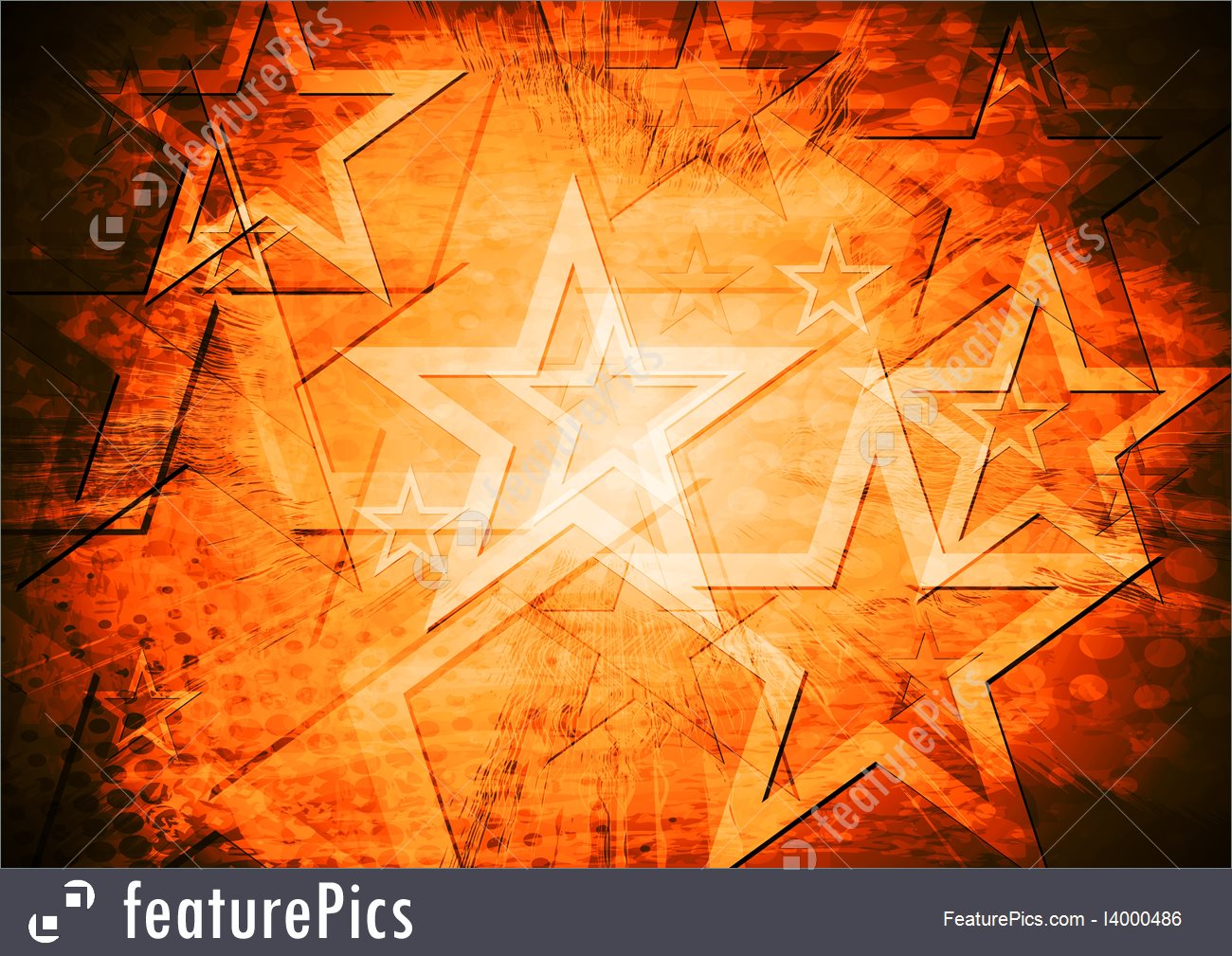 1300x1009 Grunge Stars Vector Background