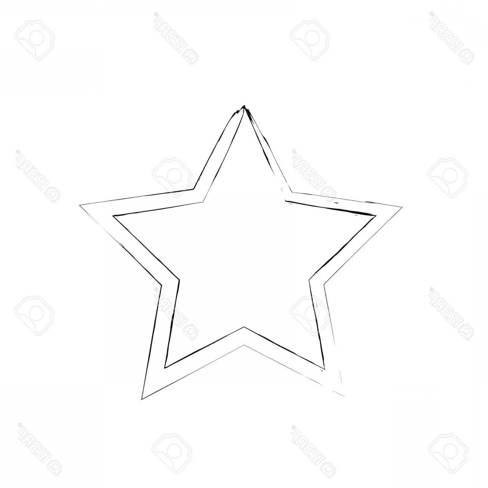1560x1560 Photostock Vector Grunge Star Vector Five Pointed Star Vector Star