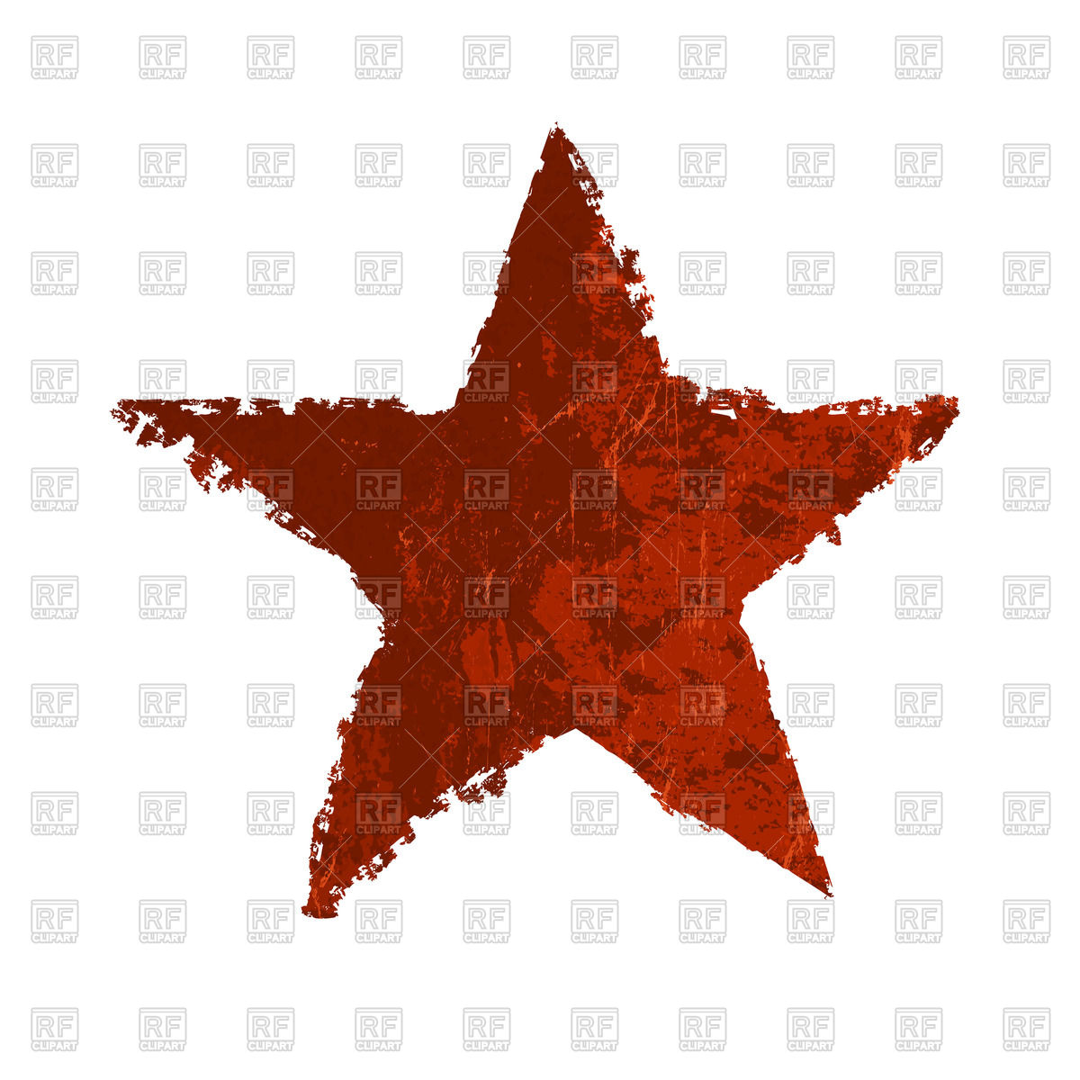 1200x1200 Red Grunge Star Vector Image Of Objects Pashabo