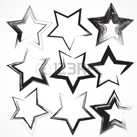 450x450 Stock Vector Conversational Star Brush, Brush Stroke Vector