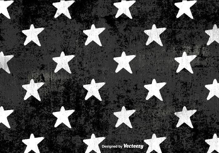 700x490 Vector Grunge White Stars Pattern