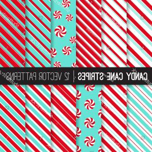 300x300 Stock Illustration Candy Cane Grunge Stripes Seamless Hoodamathrun