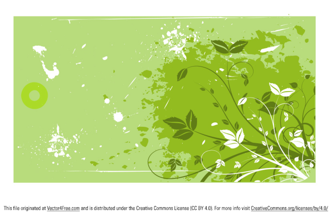 Grunge Swirl Leaf Vector 1136x740 Grunge Swirl Leaf Vector