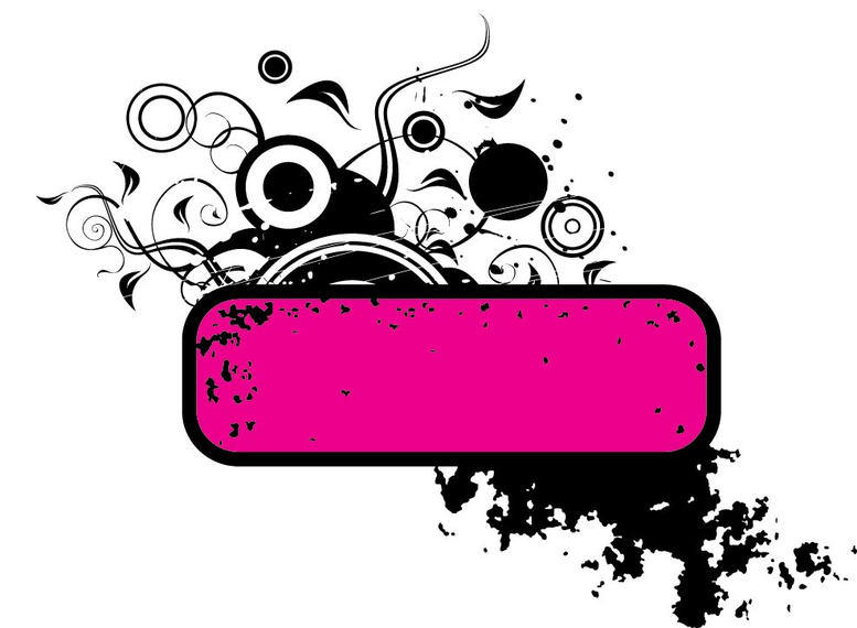 Circles Swirls Grunge Rectangle Frame 777x570 Circles Swirls Grunge Rectangle Frame