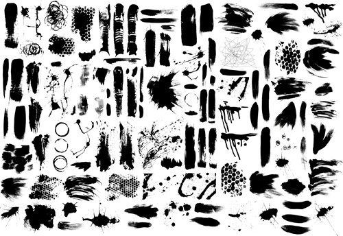 500x344 Vector Grunge Elements Free Vector Download