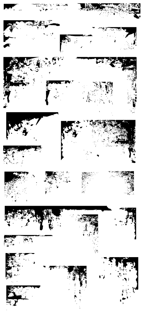 459x995 Free Vector Grunge Corners