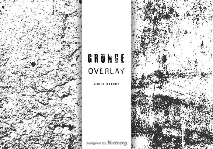 700x490 Free Grunge Overlay Vector Set