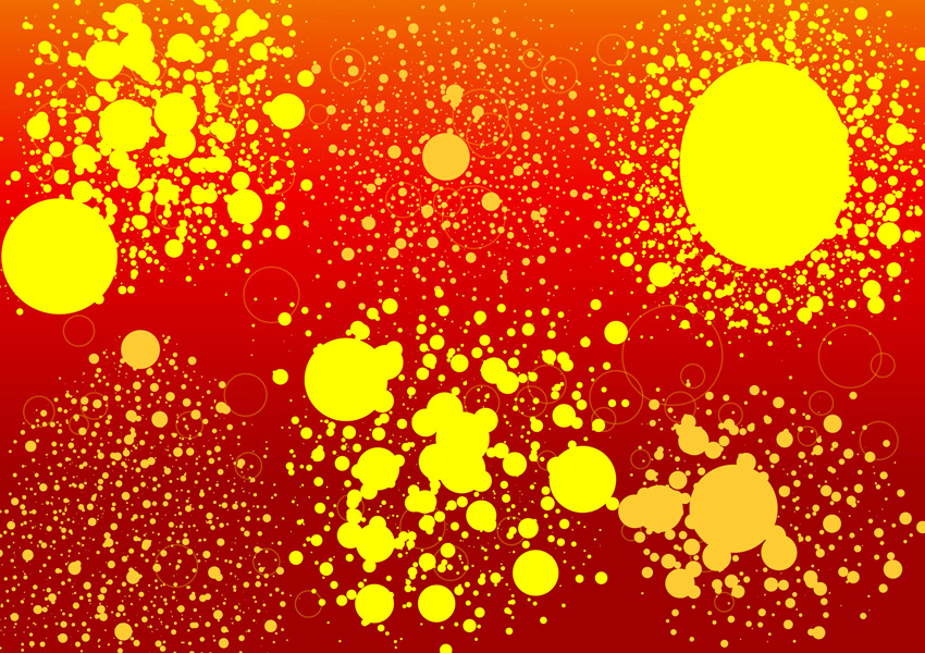 Grunge Bubbles Vector Art Graphics 850x600 Grunge Bubbles Vector Art Graphics