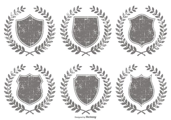 Grunge Crest Shapes 700x490 Grunge Crest Shapes