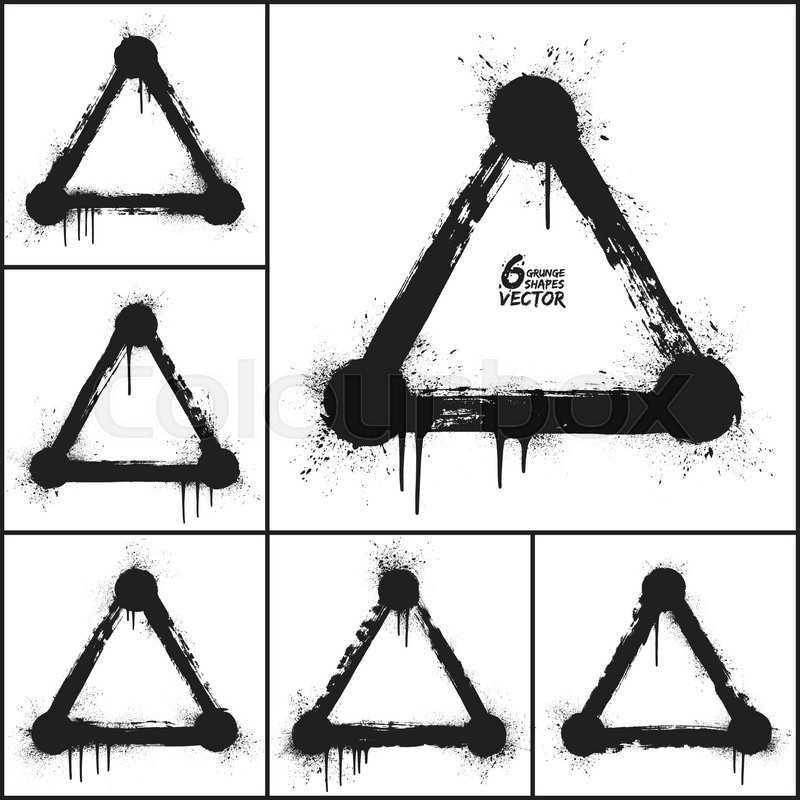 Grunge Abstract Triangle Shapes Vector Stock Vector Colourbox 800x800 Grunge Abstract Triangle Shapes Vector Stock Vector Colourbox