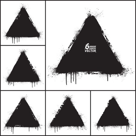Grunge Abstract Triangle Shapes Vector Set Vector Grunge 450x450 Grunge Abstract Triangle Shapes Vector Set Vector Grunge
