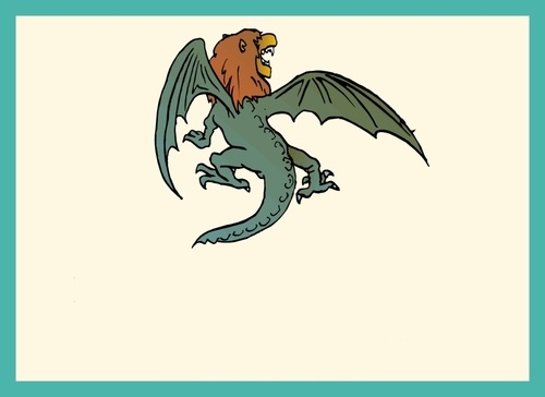 500x364 Gryphon Vector Free Download