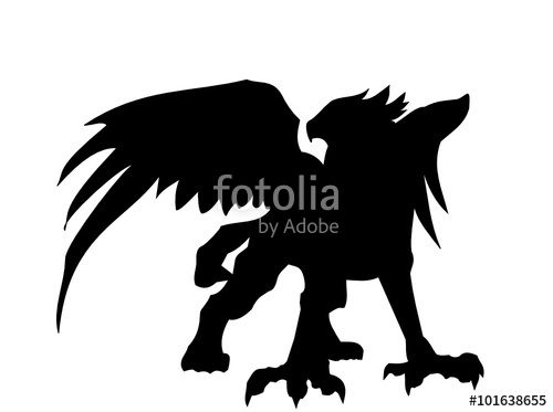 500x373 Gryphon Stock Image And Royalty Free Vector