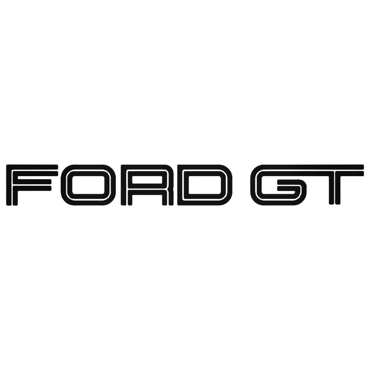 1280x1280 Ford Gt Logo Vector Aftermarket Decal Sticker