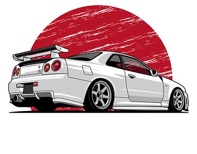404x316 Nissan Skyline Vector Art Cars Nissan Skyline, Jdm Cars
