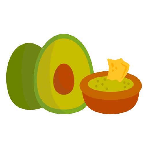 512x512 Guacamole Cartoon