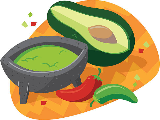 612x460 Avocado Clipart Guacamole Chip