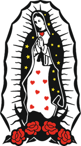 166x300 Virgen De Guadalupe Logo Vector