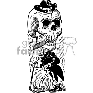 300x300 Jose Guadalupe Posada Skull Vector Art Day Of The Dead