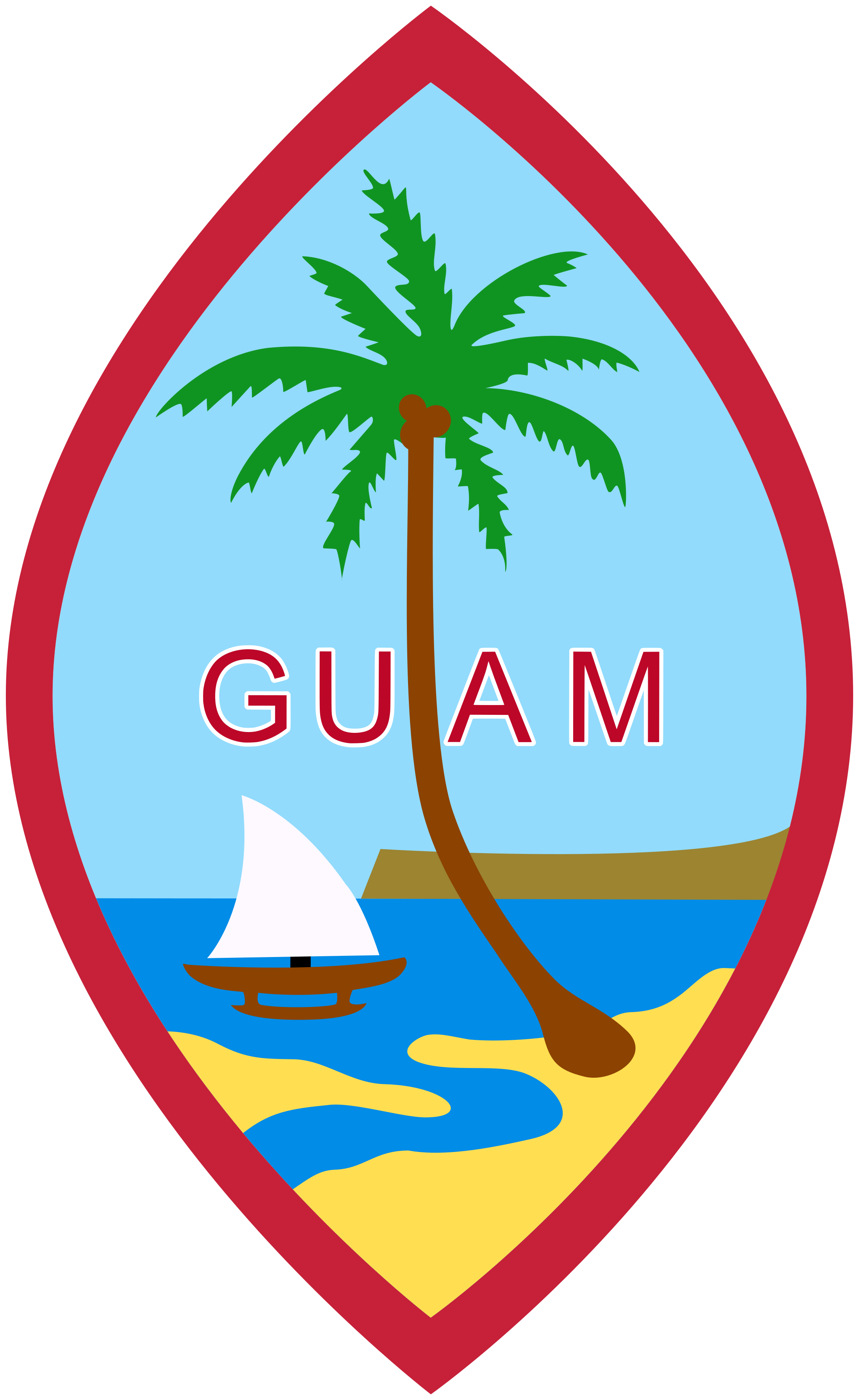 2200x3584 Guam Seal Png Vector