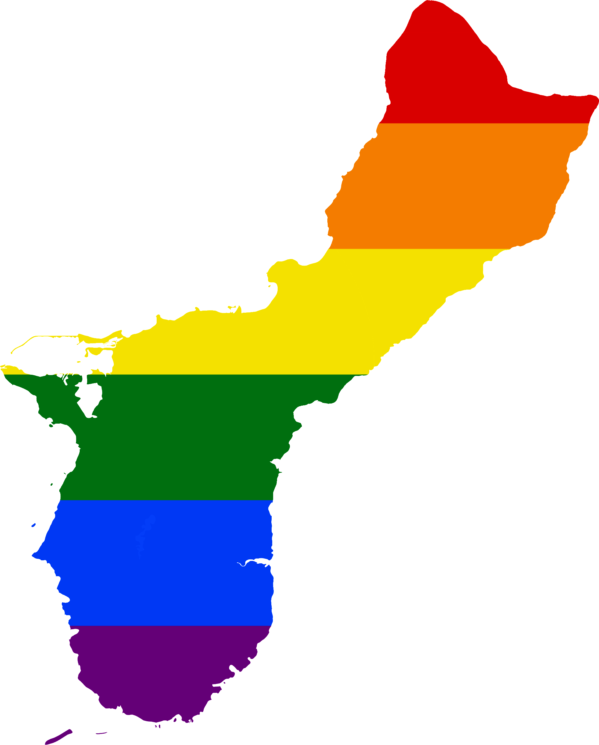 2000x2485 Filelgbt Flag Map Of Guam