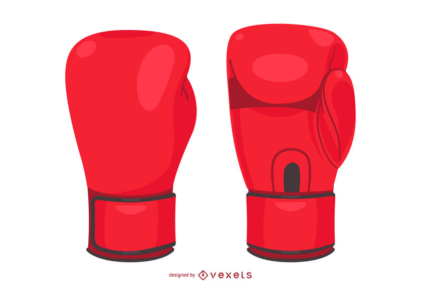 Isolated Boxing Gloves Illustration 840x570 Isolated Boxing Gloves Illustration