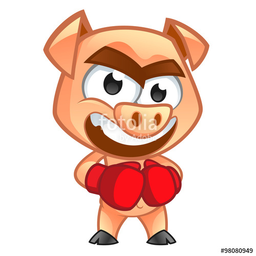 Cerdito Con Guantes De Boxeo Stock Image And Royalty Free Vector 500x500 Cerdito Con Guantes De Boxeo Stock Image And Royalty Free Vector