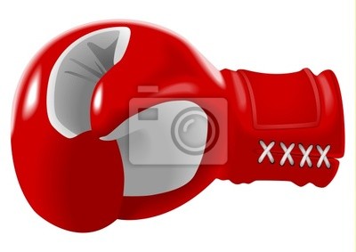 Stock Vector Del Guante De Boxeo Rojo Pinturas Para La Pared 400x283 Stock Vector Del Guante De Boxeo Rojo Pinturas Para La Pared