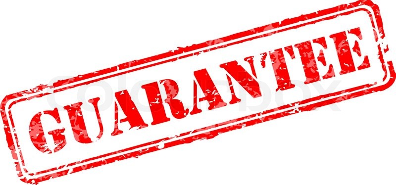 800x374 Guarantee Rubber Stamp Stock Vector Colourbox